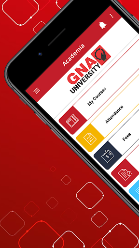 Android application Academia @ GU screenshort