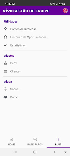 Vivo Gestão de Equipes Screen 3