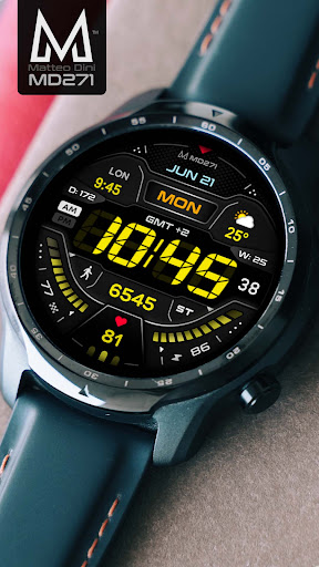 MD271 Digital watch face Screen 3