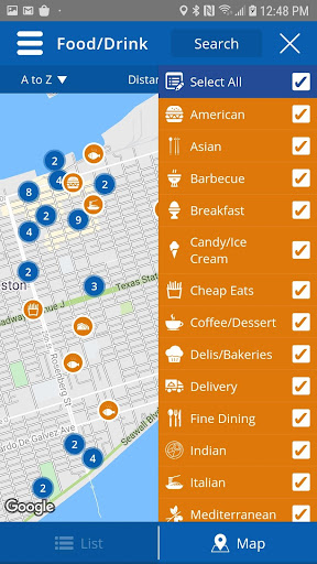 Screenshot of Visit Galveston
