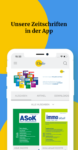 Android application Linde Media screenshort