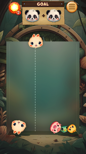 Android application Animal Suika Game screenshort