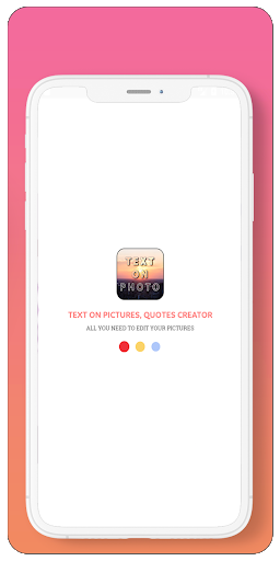Android application Text On Photo, Quotes Creator screenshort