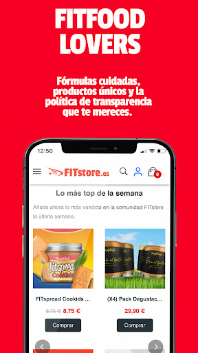 FITstore Screen 2