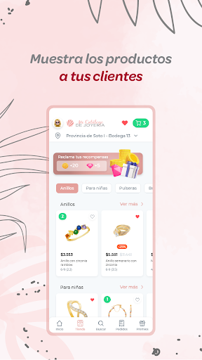 Android application Mi Catálogo de Joyería - Dist screenshort