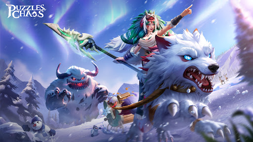 Android application Puzzles & Chaos: Frozen Castle screenshort