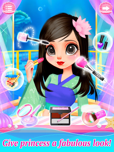 لعبه Mermaid Games: Princess Makeup apk مهكر4