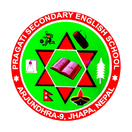 Pragati Secondary School logo