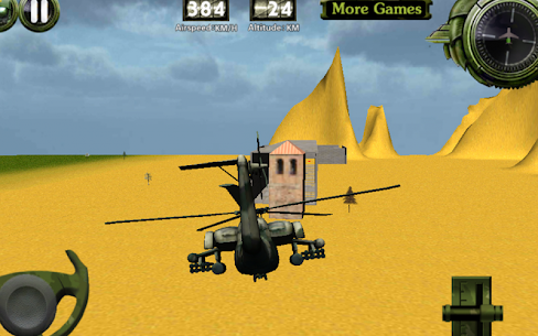 Combat helicopter 3D flight For PC installation