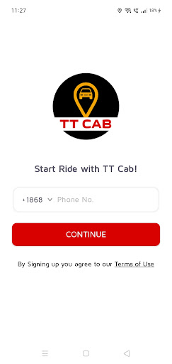 Android application TT Cab screenshort