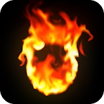 Magic Flames Lite - fire LWP Apk