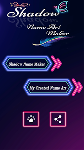 Shadow Art Name Maker