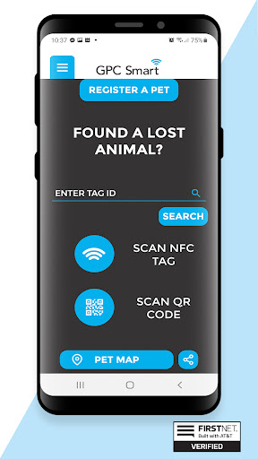 Android application GPC Smart screenshort