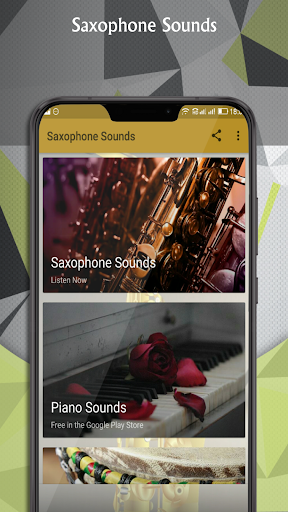 Saxophone Sounds Screenshot 1 - AppWisp.com