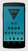 screenshot of Zwart - Black Icon Pack