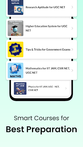 UGC NET Exam Preparation App Screen 2