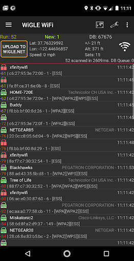 Wigle Wifi Wardriving screenshot 1