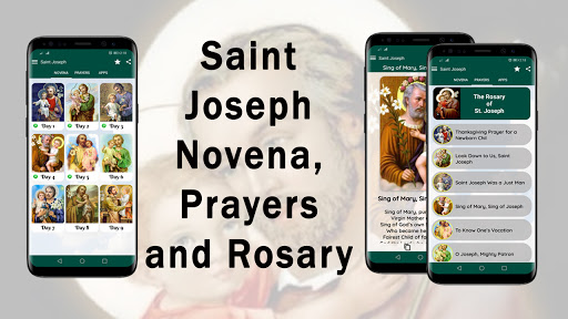 Android application Novena To St. Joseph, Prayers screenshort
