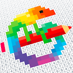Cover Image of ดาวน์โหลด Pixel Art: ระบายสีตามตัวเลข  APK
