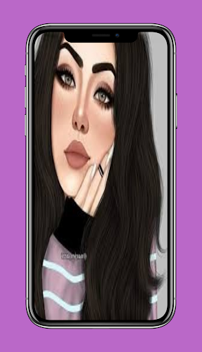 Android application خلفيات بنات كيوت فخمه screenshort