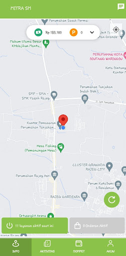 Android application MITRA SM screenshort