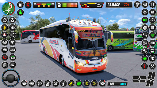 Bus Simulator Game: Coach Bus screenshot 10