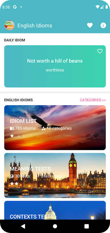 English Idioms - 1.2.1 - (Android)