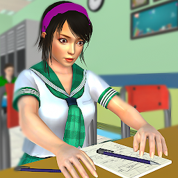 「High School Girl Simulator 3D」圖示圖片