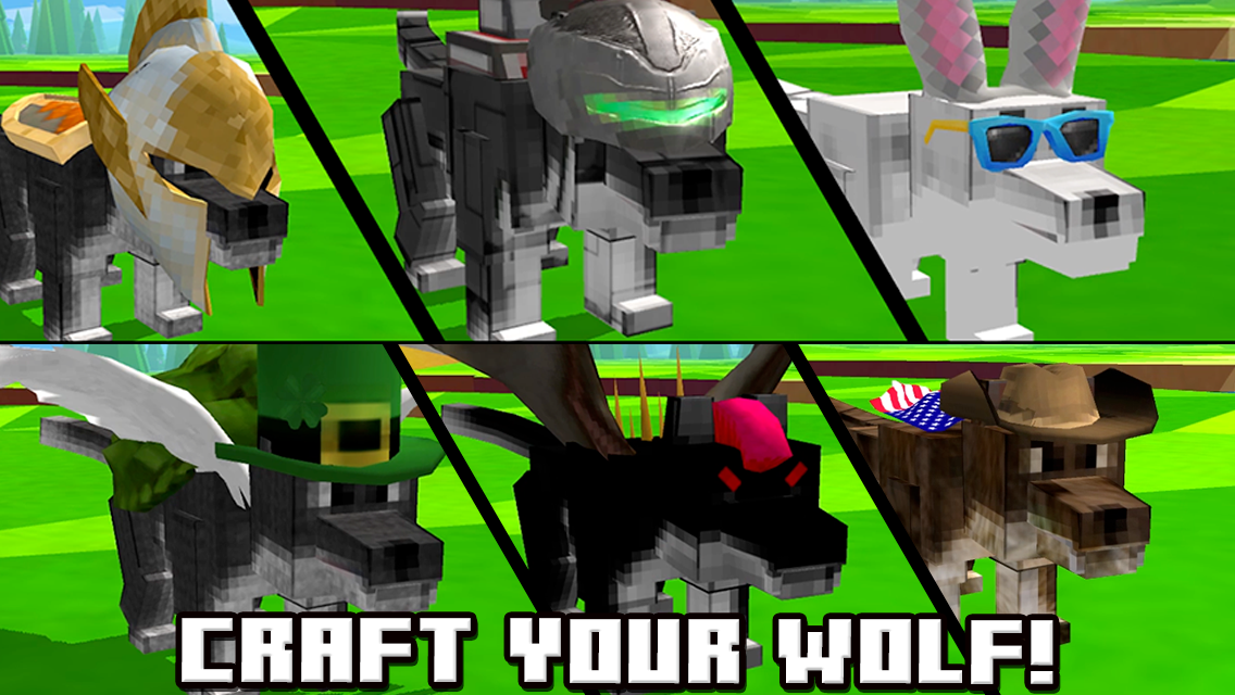 Android application Wolf Craft screenshort