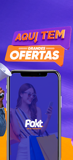 Android application Pokt clube de desconto screenshort