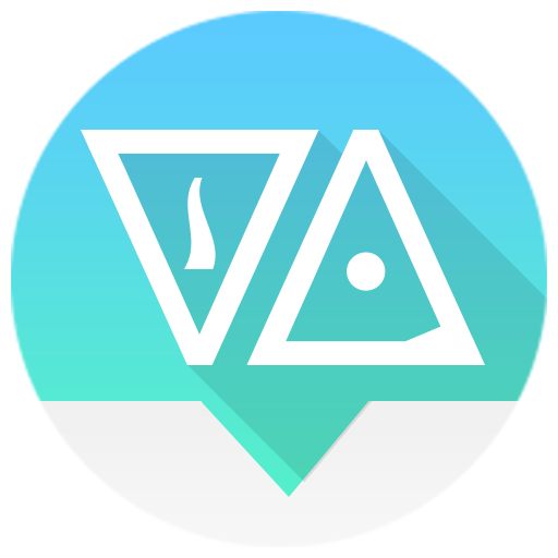 Aurora UI Zooper widget logo
