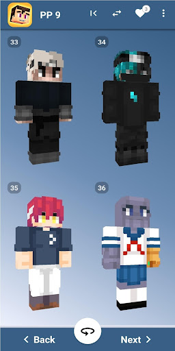 Anime Skins Minecraft Screen 2