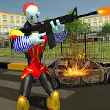 Hero Clown City Robot Battle icon