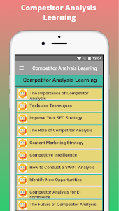 Competitor Analysis Learning