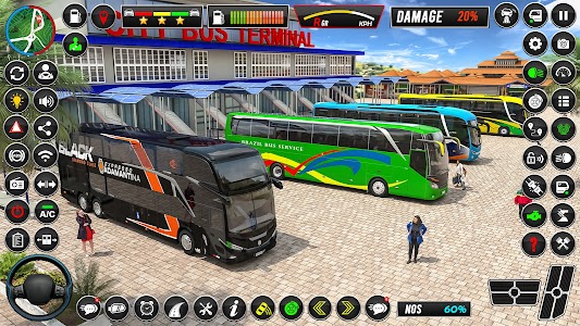 City Coach Bus Driver Games 3D Unknown