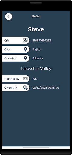 MyTravel2 Scanner Screen 3