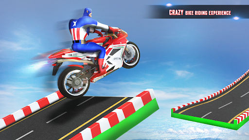 Superhero Bike Games Stunts androidhappy screenshots 2