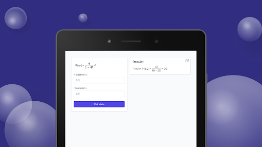 Permutations Calculator nPr