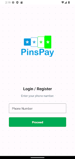 Pinspay Screen 2