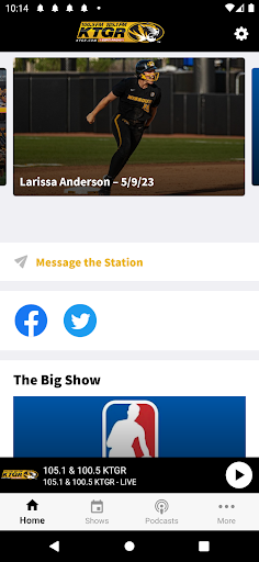 Android application KTGR ESPN Radio screenshort
