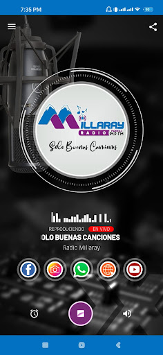 Radio Millaray Screen 2