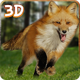 Wild Hungry Fox Attack Sim 3D icon