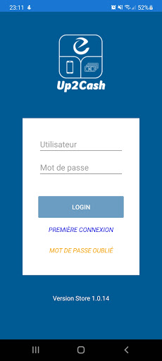 Android application Up2Cash screenshort