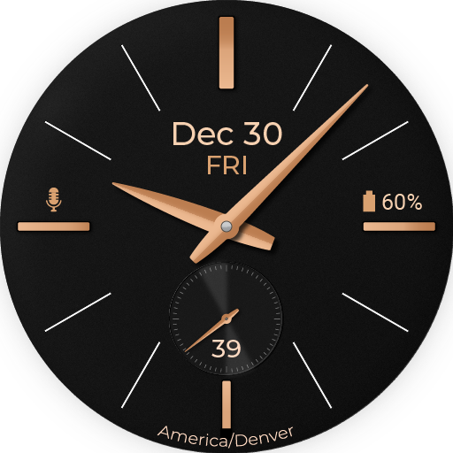 Gold Digger Analog Watch Face logo