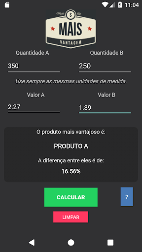 Mais Vantagem Screen 2