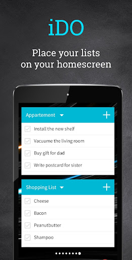 iDO - My Tasks Screen 3