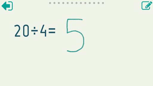 Third grade Math - Division Screen 3