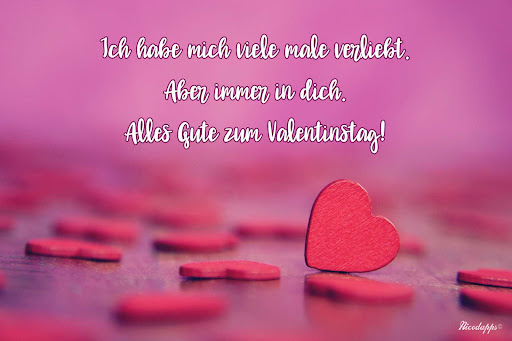 Android application Valentinstag Sprüche screenshort