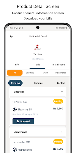Paragon Developers App Screen 2