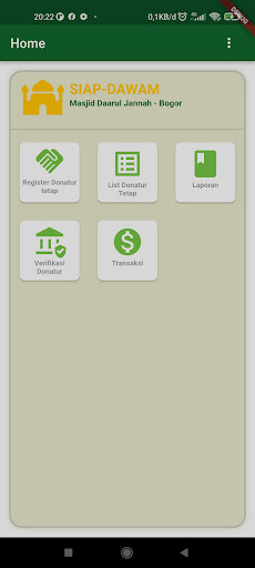 Android application Daarul Jannah screenshort